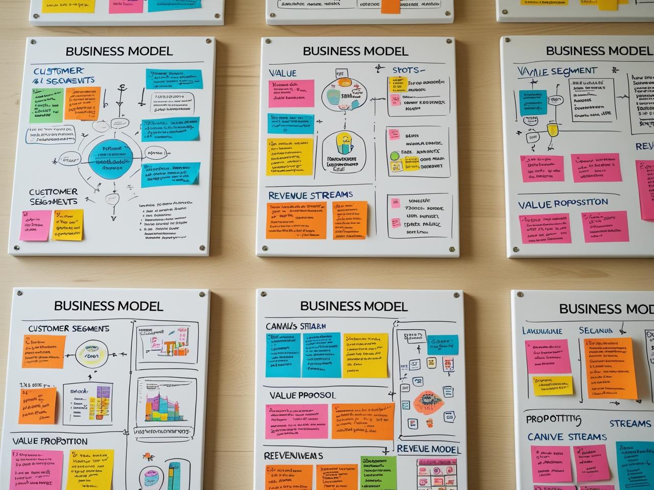 Business Model Canvas Boards