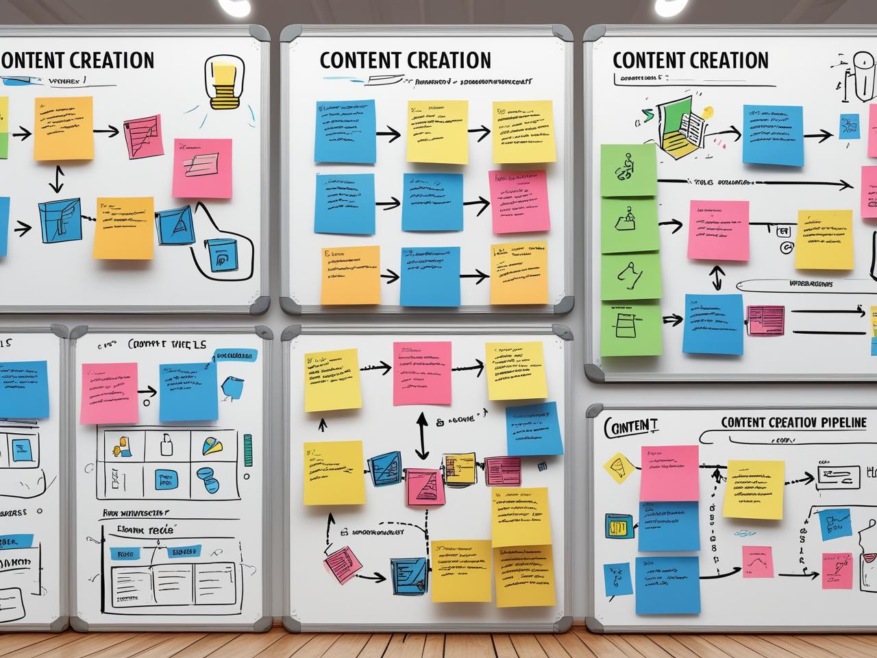 Content Creation Pipeline Boards