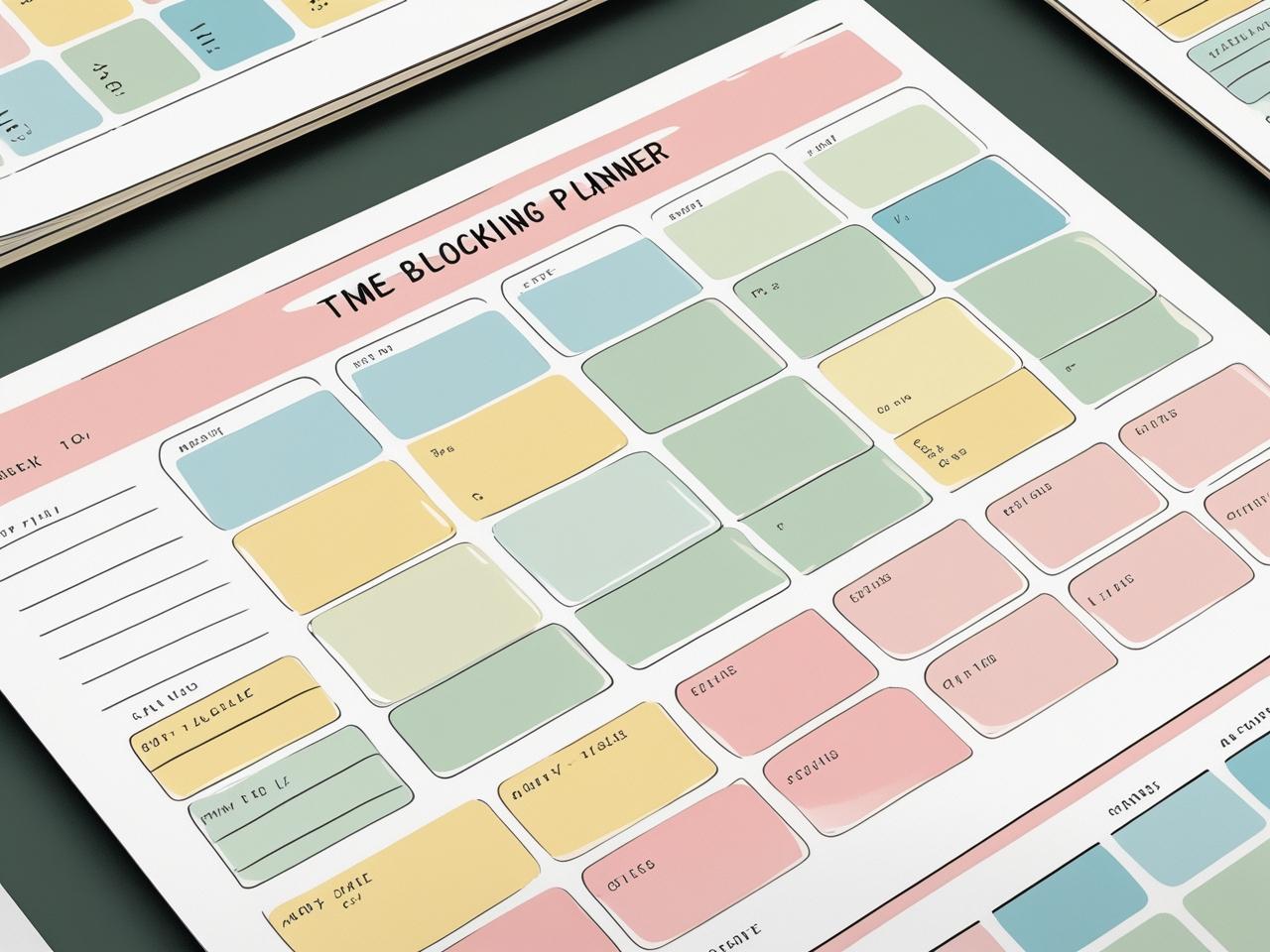 Time-Blocking Weekly Planners